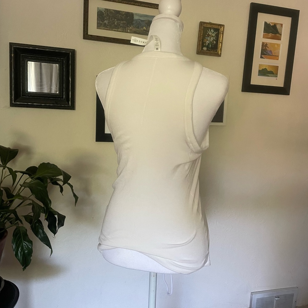 Lululemon Athletica white Tank Top